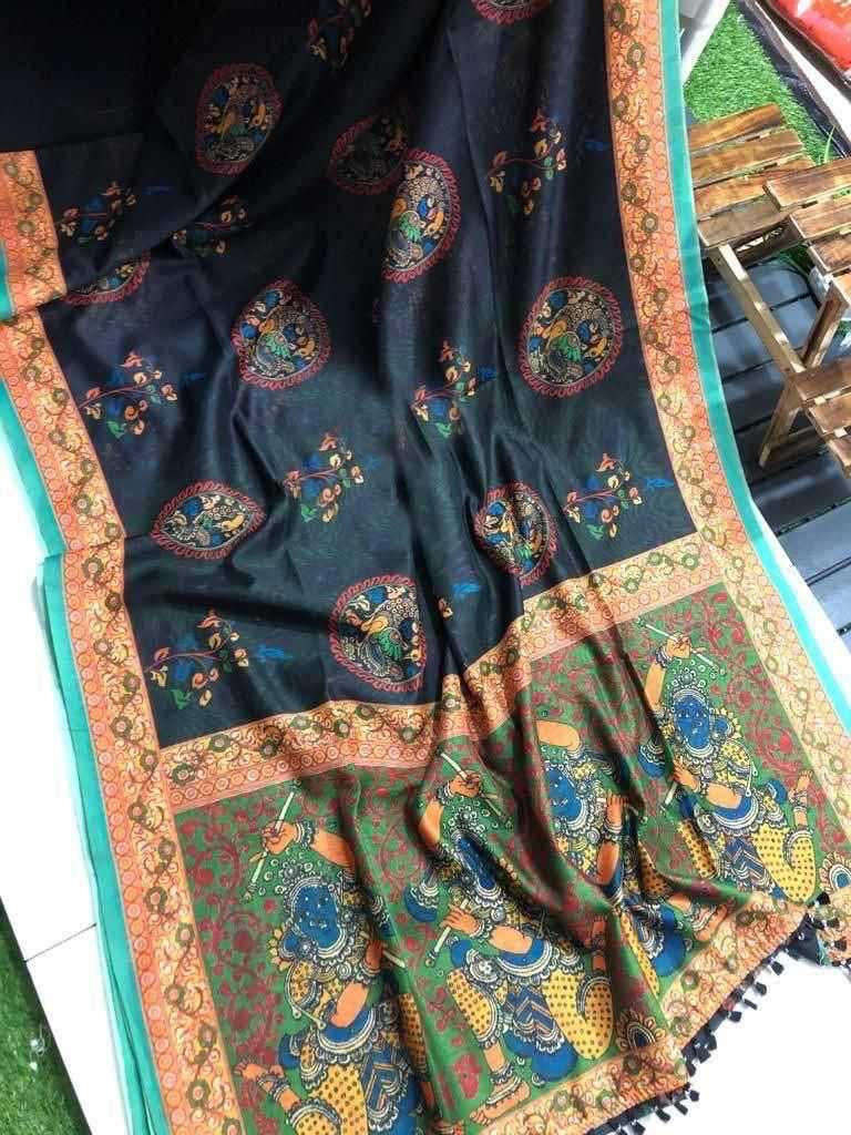Advika Linen Printed Saree