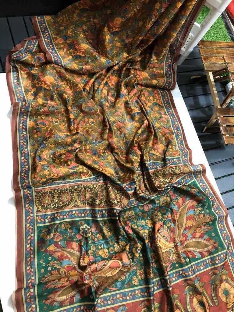 Advika Linen Printed Saree