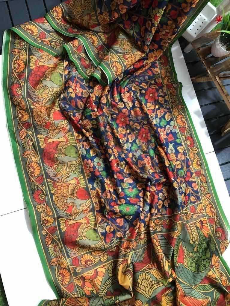 Advika Linen Printed Saree