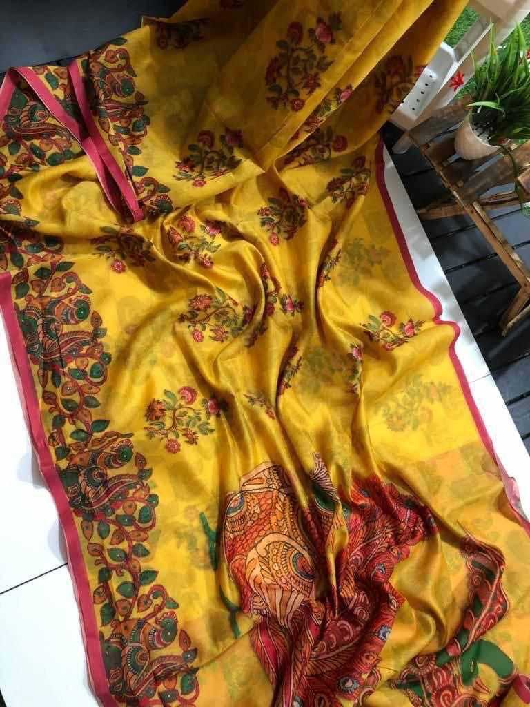 Advika Linen Printed Saree