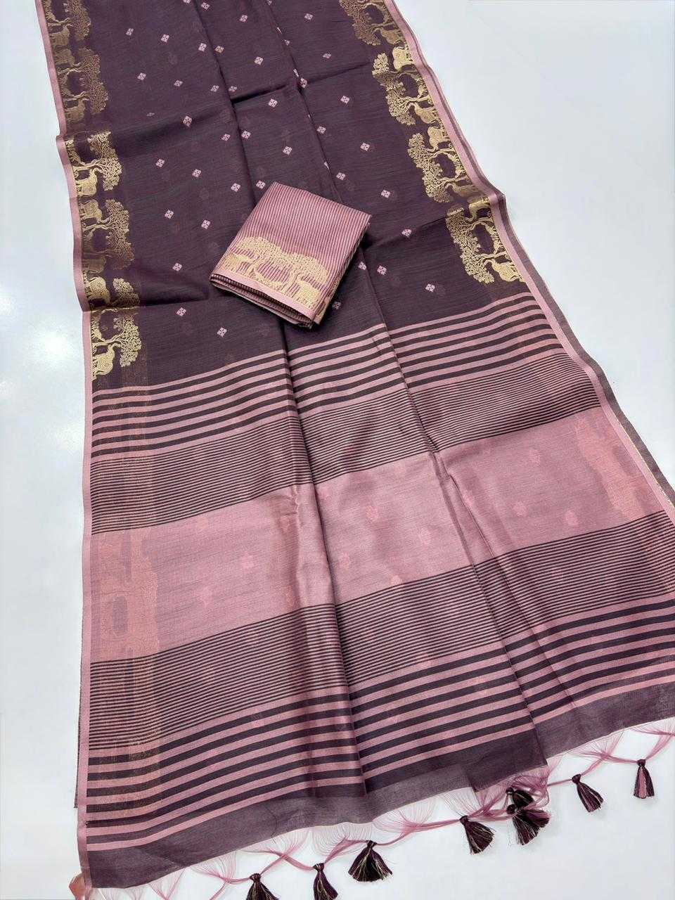 Akshara Khadi Soft Silk Saree