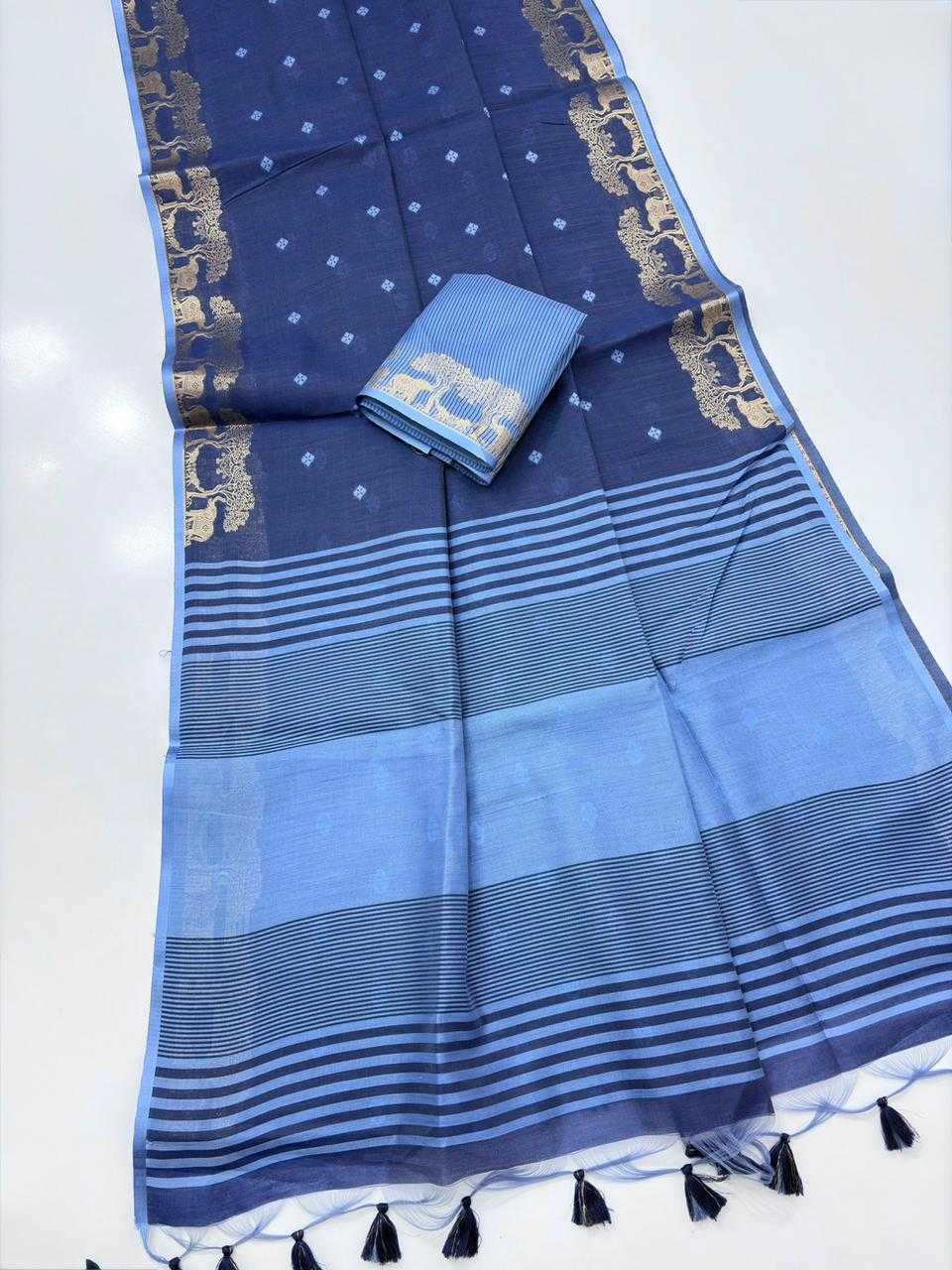 Akshara Khadi Soft Silk Saree