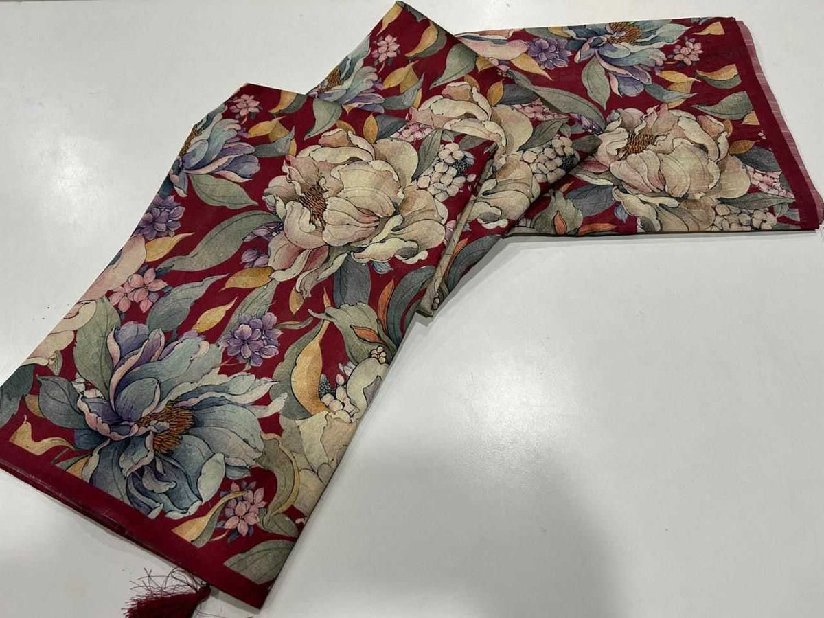 Akshara Tussar Silk Saree