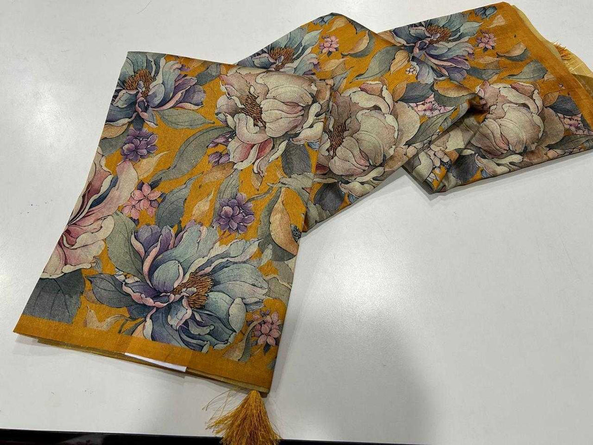 Akshara Tussar Silk Saree