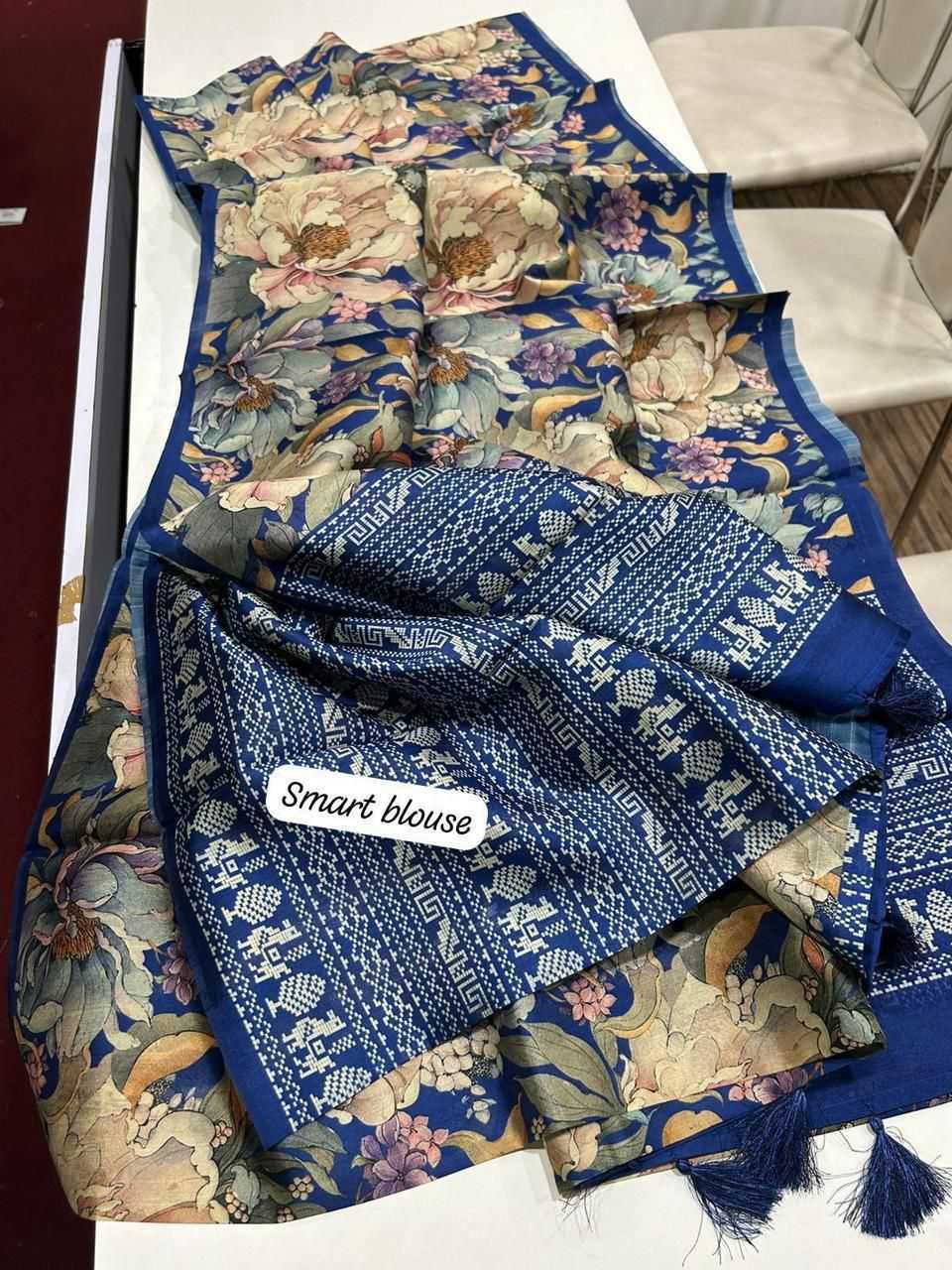 Akshara Tussar Silk Saree