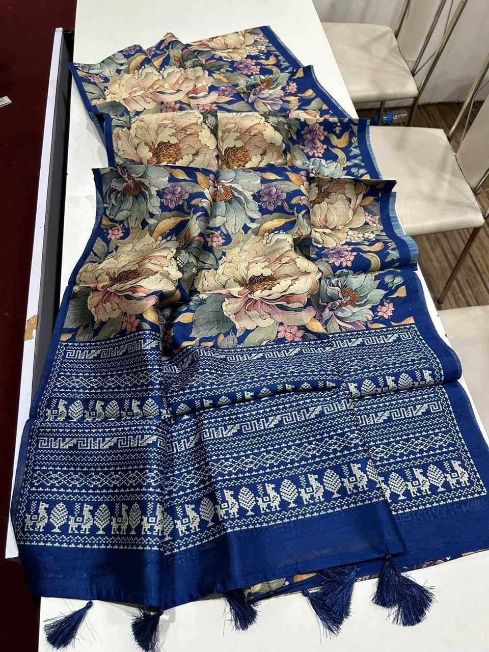 Akshara Tussar Silk Saree