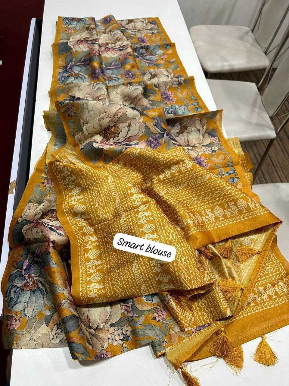 Akshara Tussar Silk Saree
