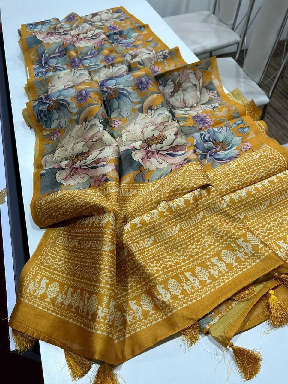Akshara Tussar Silk Saree