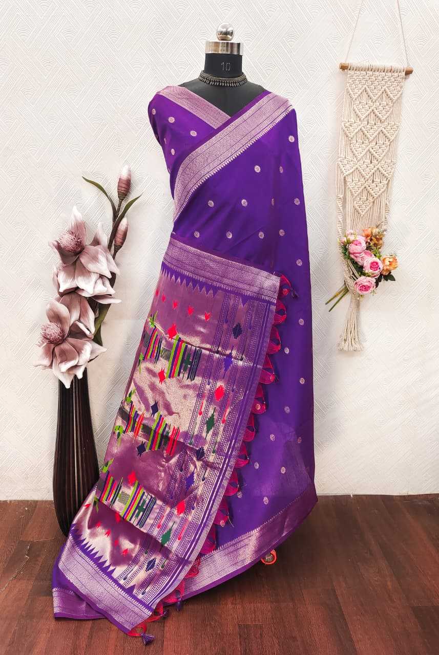 Amaira Soft Silk Saree in Black