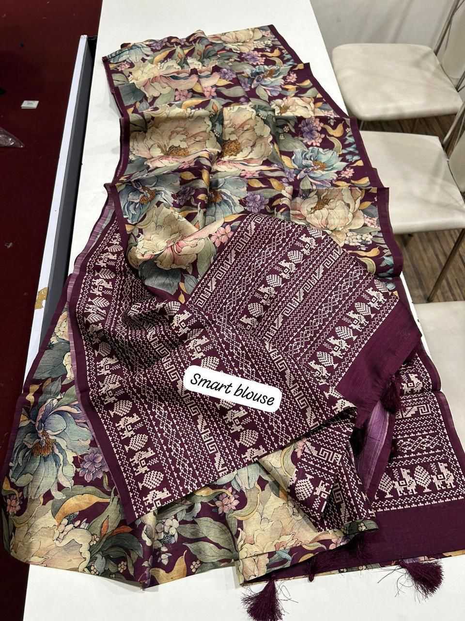 Amaira Tussar Silk Saree