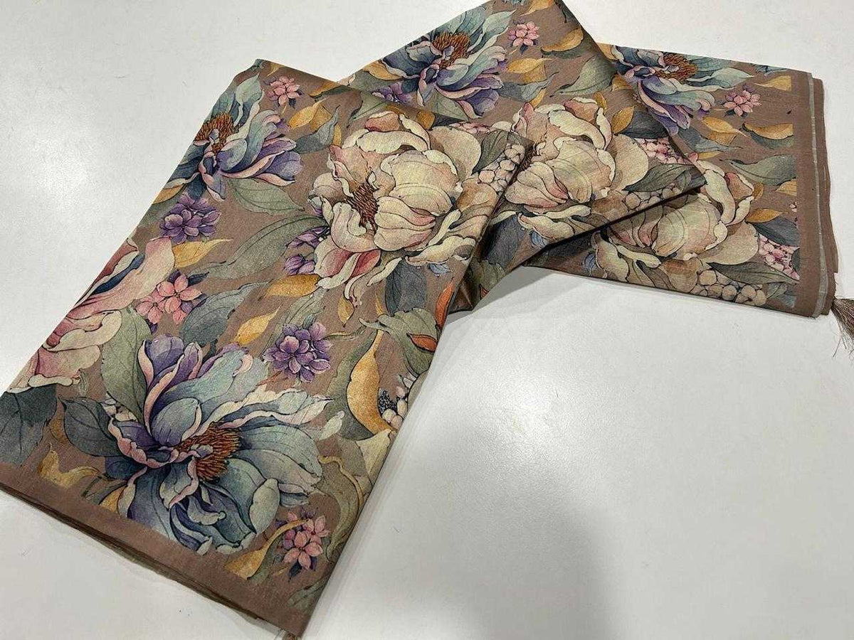 Amaira Tussar Silk Saree