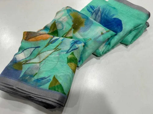 Amoli Linen Printed Saree