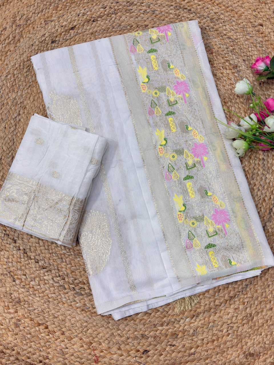 Amoli Russian Silk Soft Saree