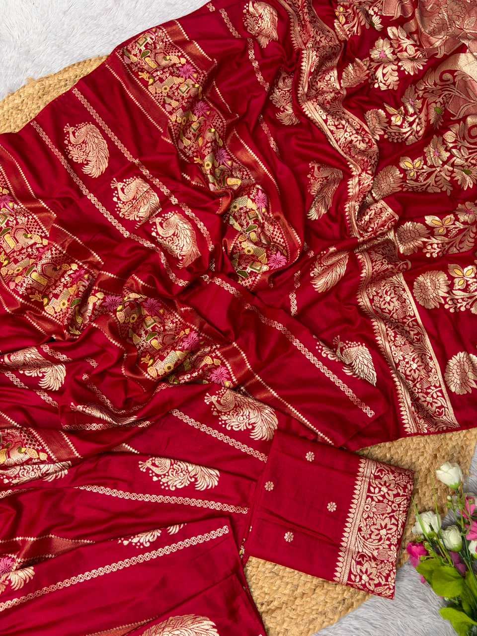 Amoli Russian Silk Soft Saree