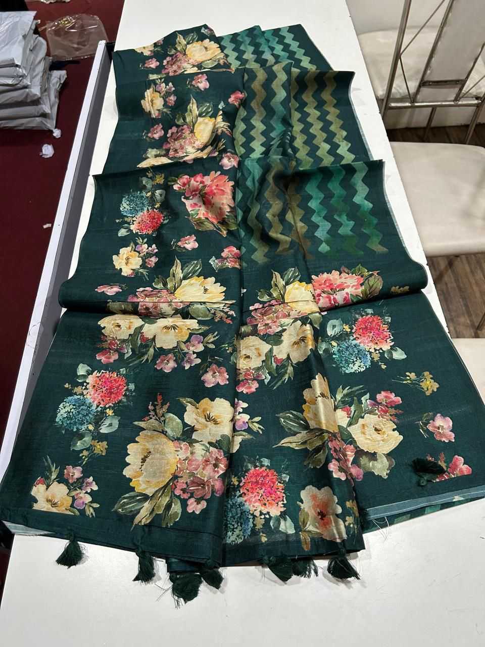 Amoli Tussar Silk Designer Saree