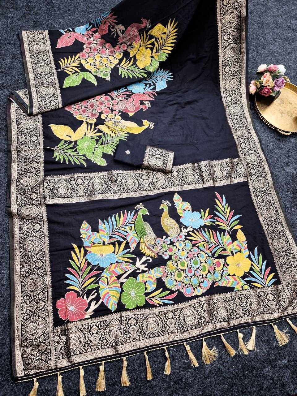 Anaya Crepe Silk Traditional Saree