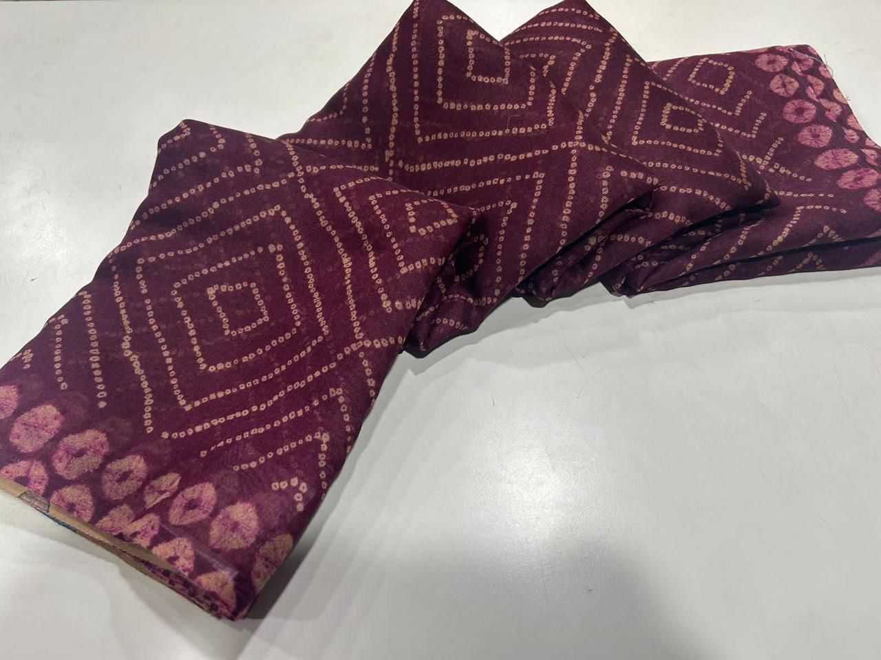 Printed Saree