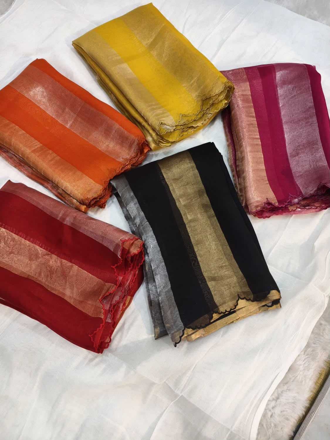 Barkha Tissue Silk Soft Saree
