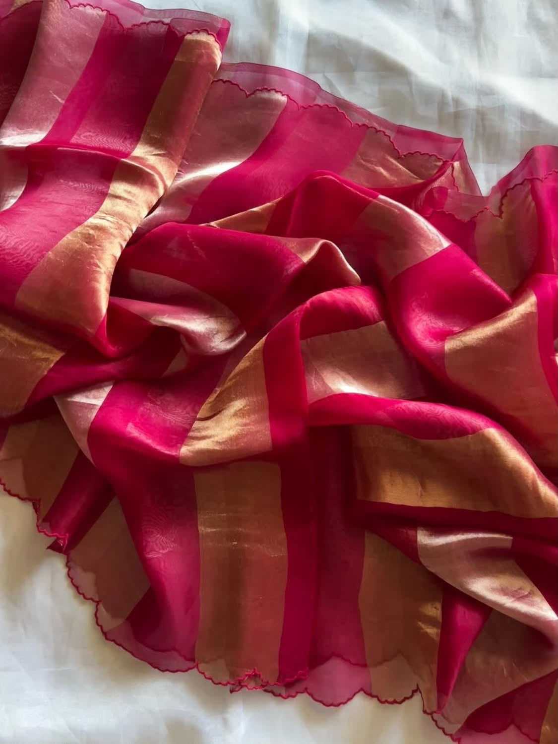Barkha Tissue Silk Soft Saree