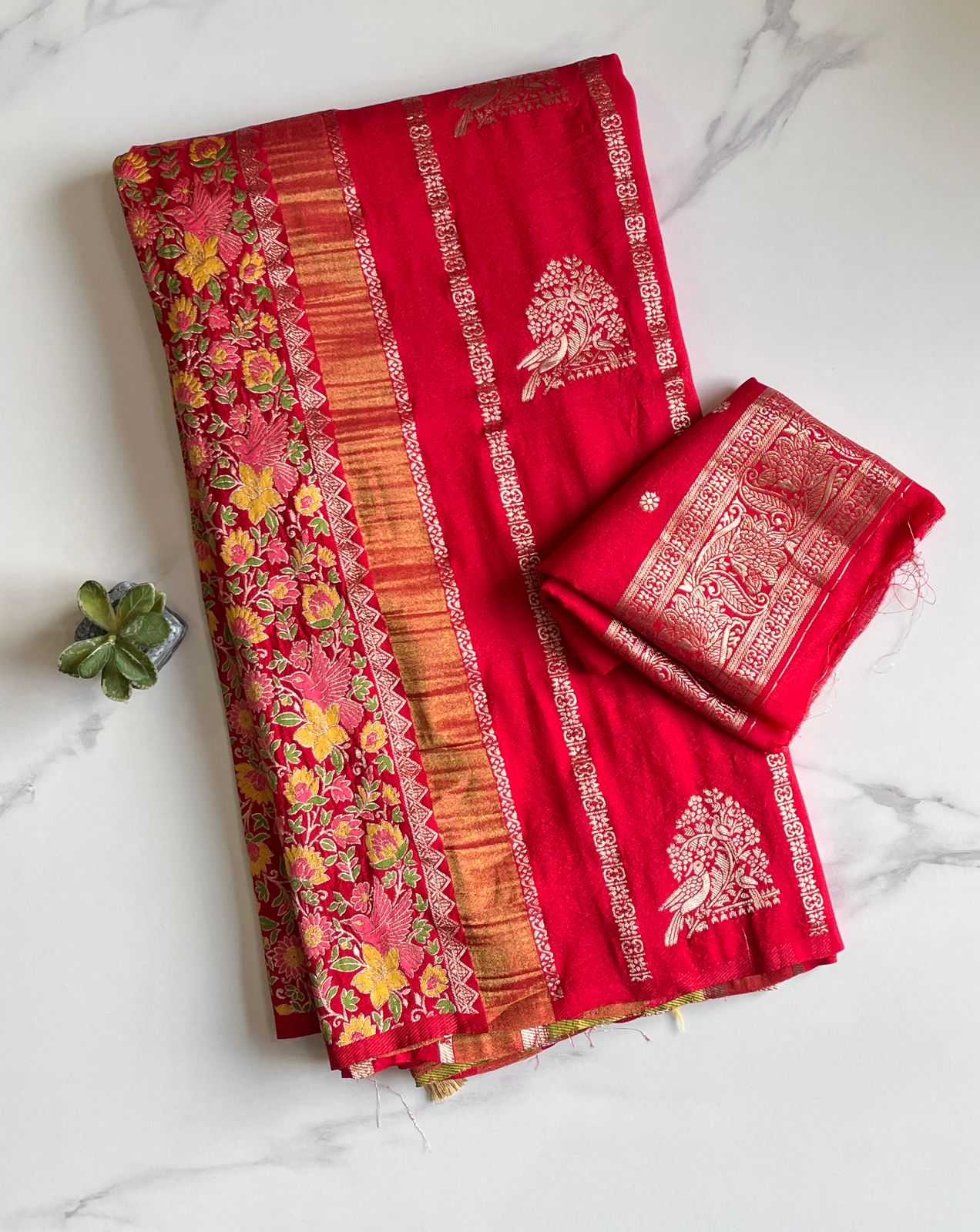 Paithani Silk Butta Saree