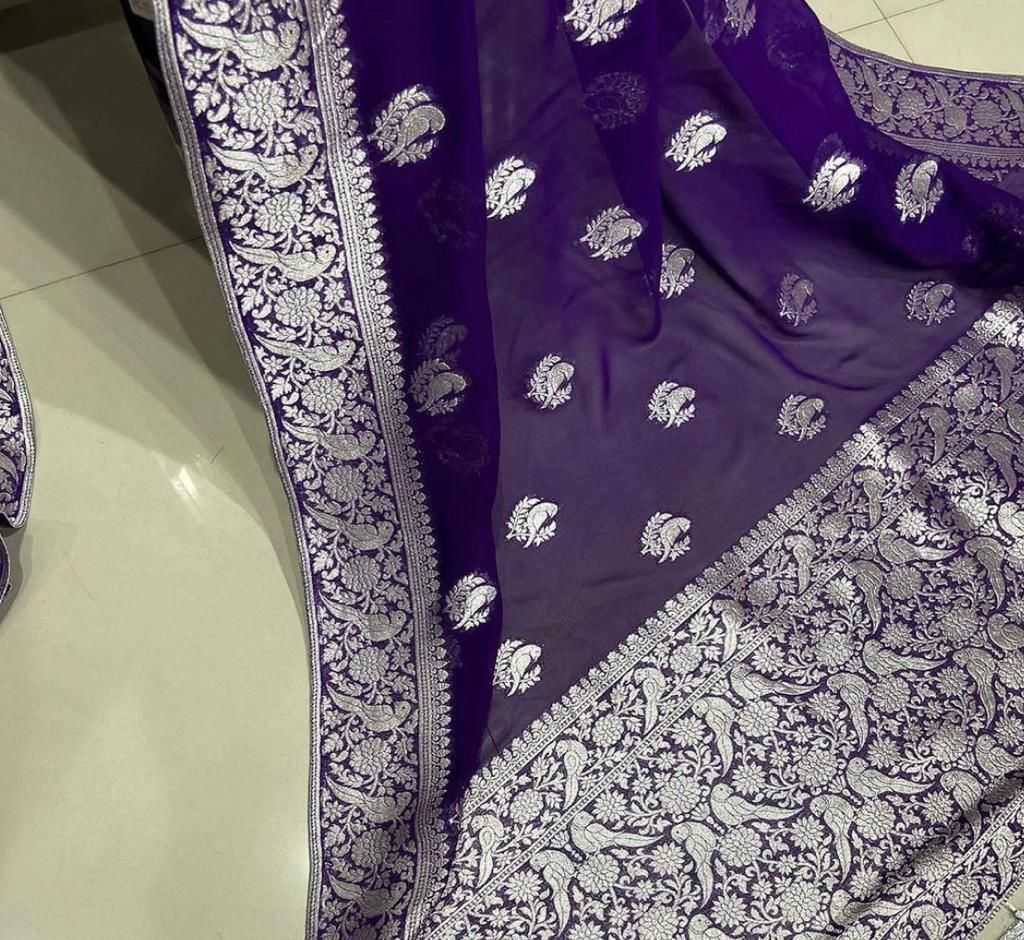Georgette Designer Saree