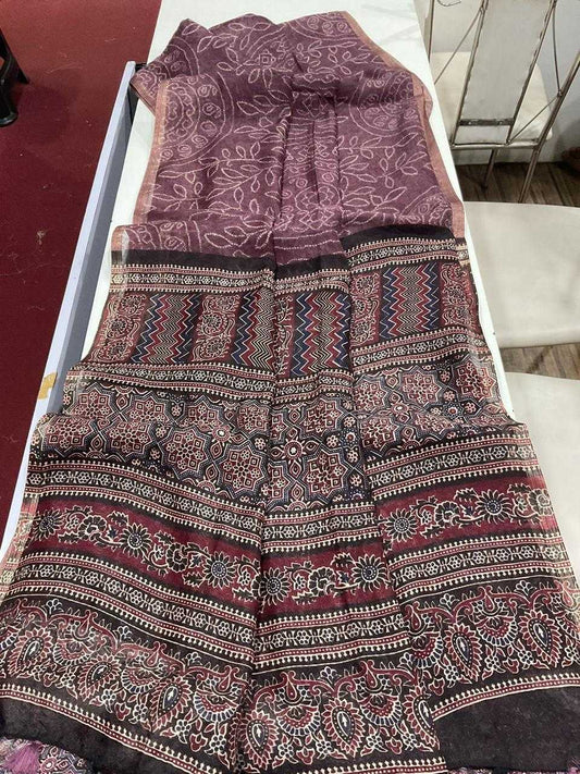 Gauri Linen Designer Saree