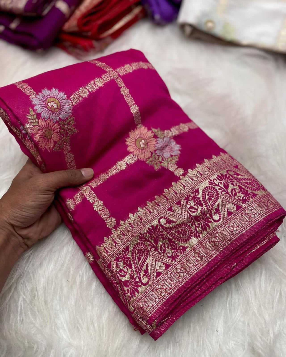 Gautami Russian Silk Soft Saree
