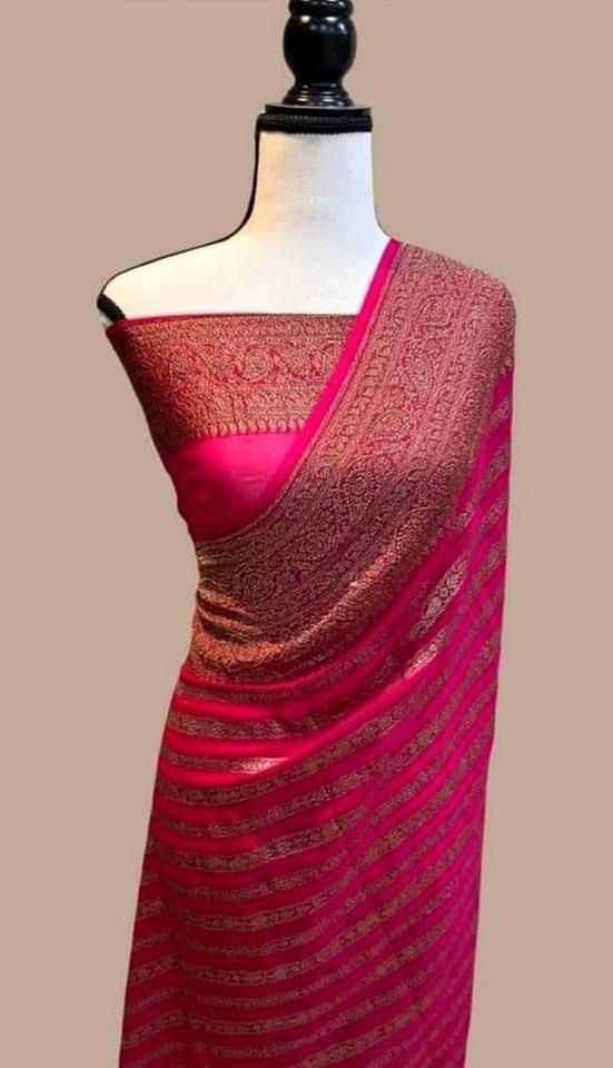 Georgette Fancy Saree