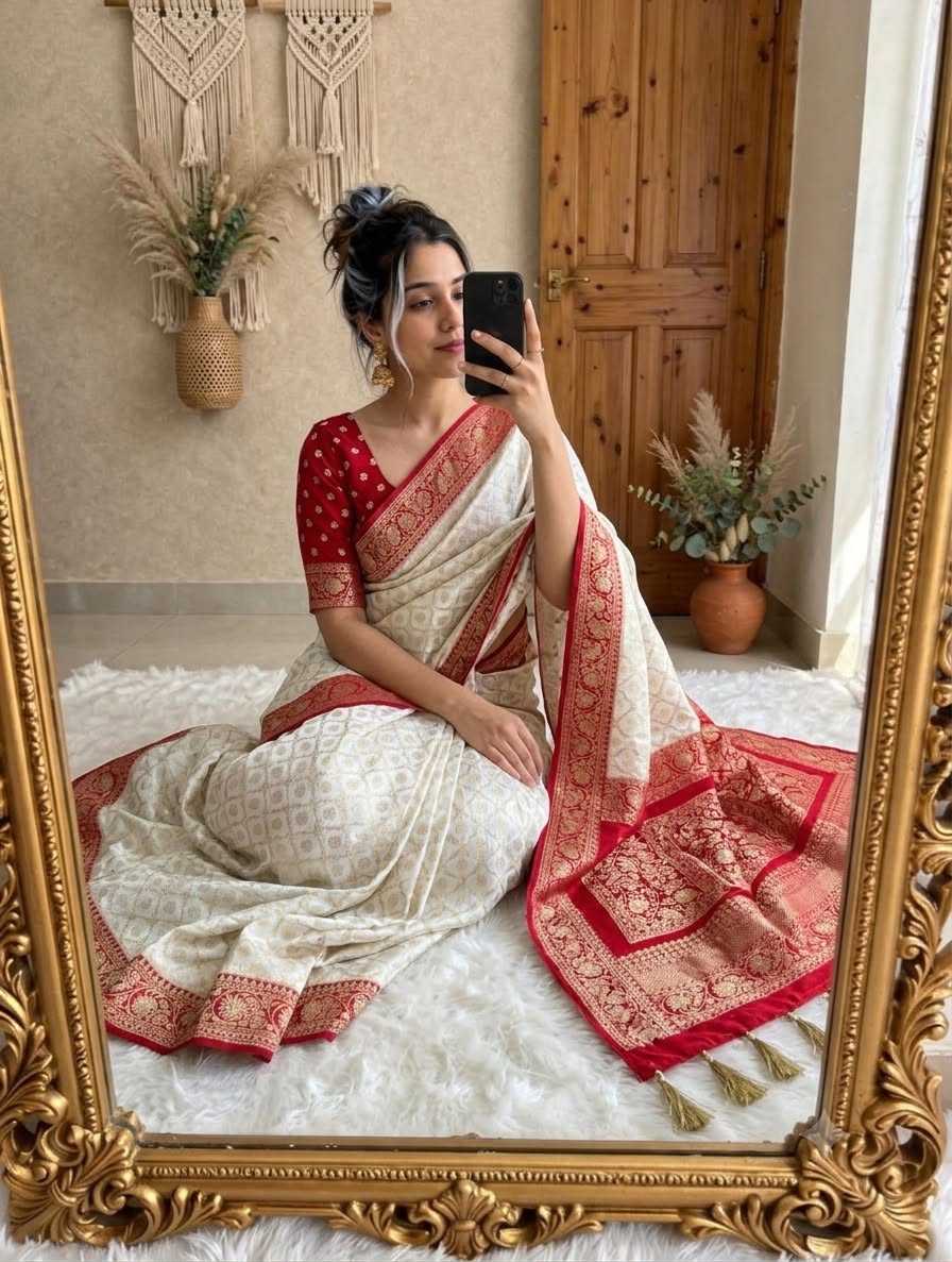 Ishani Khadi Silk Saree