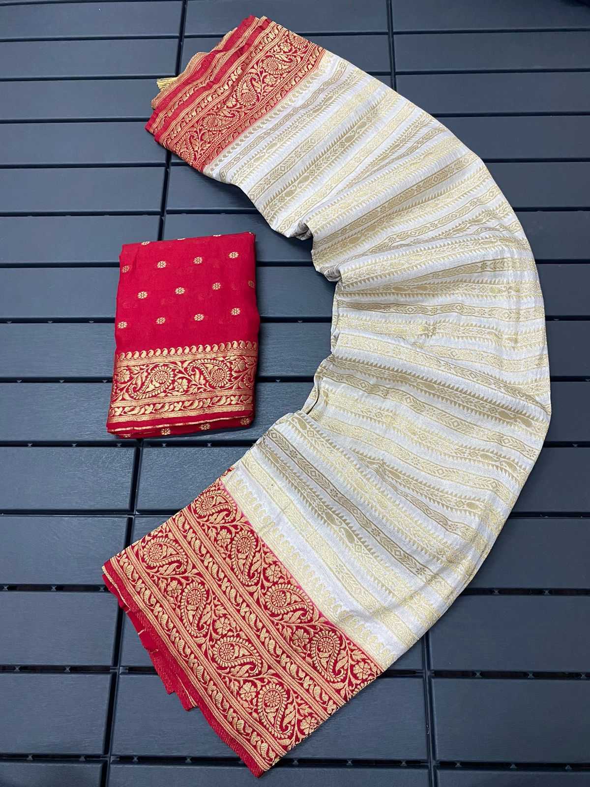 Ishani Khadi Silk Saree