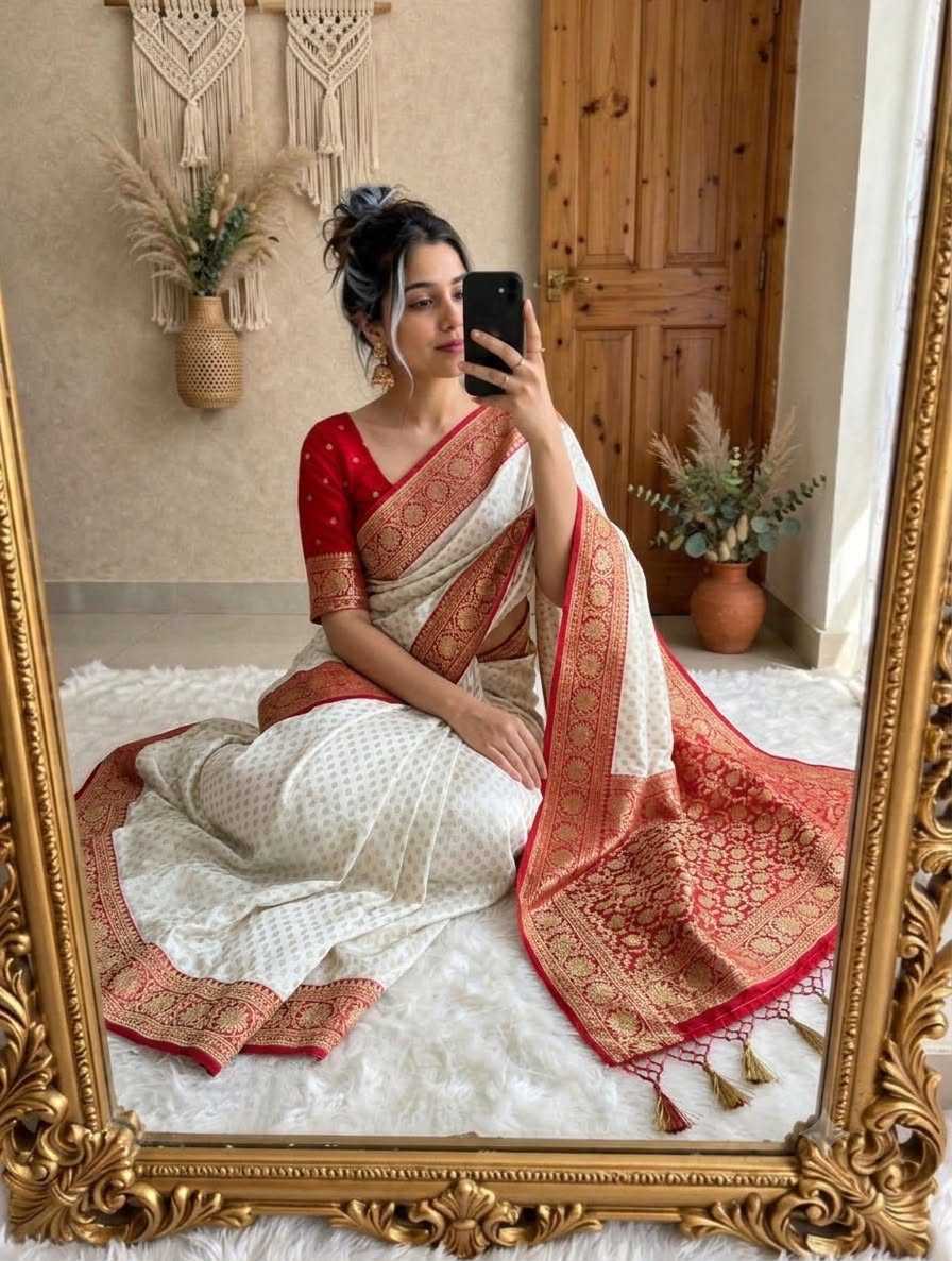 Ishani Khadi Silk Saree