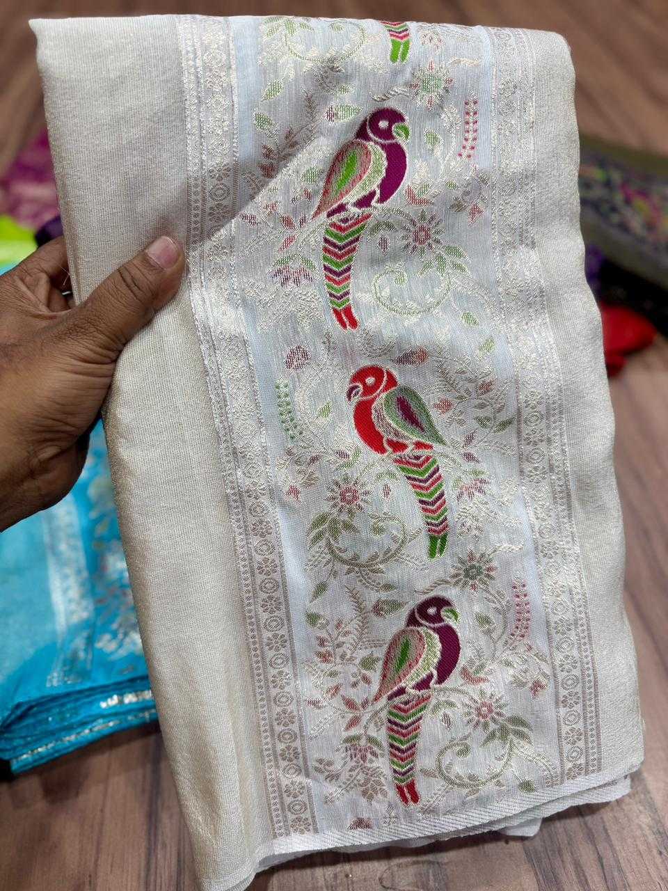 Janhvi Russian Silk Soft Saree