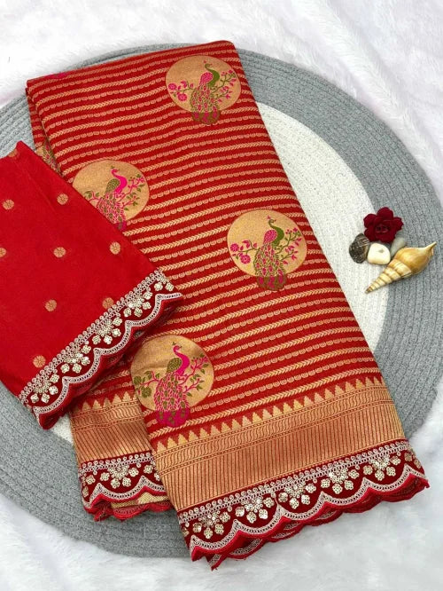 Juhi Crepe Silk Saree