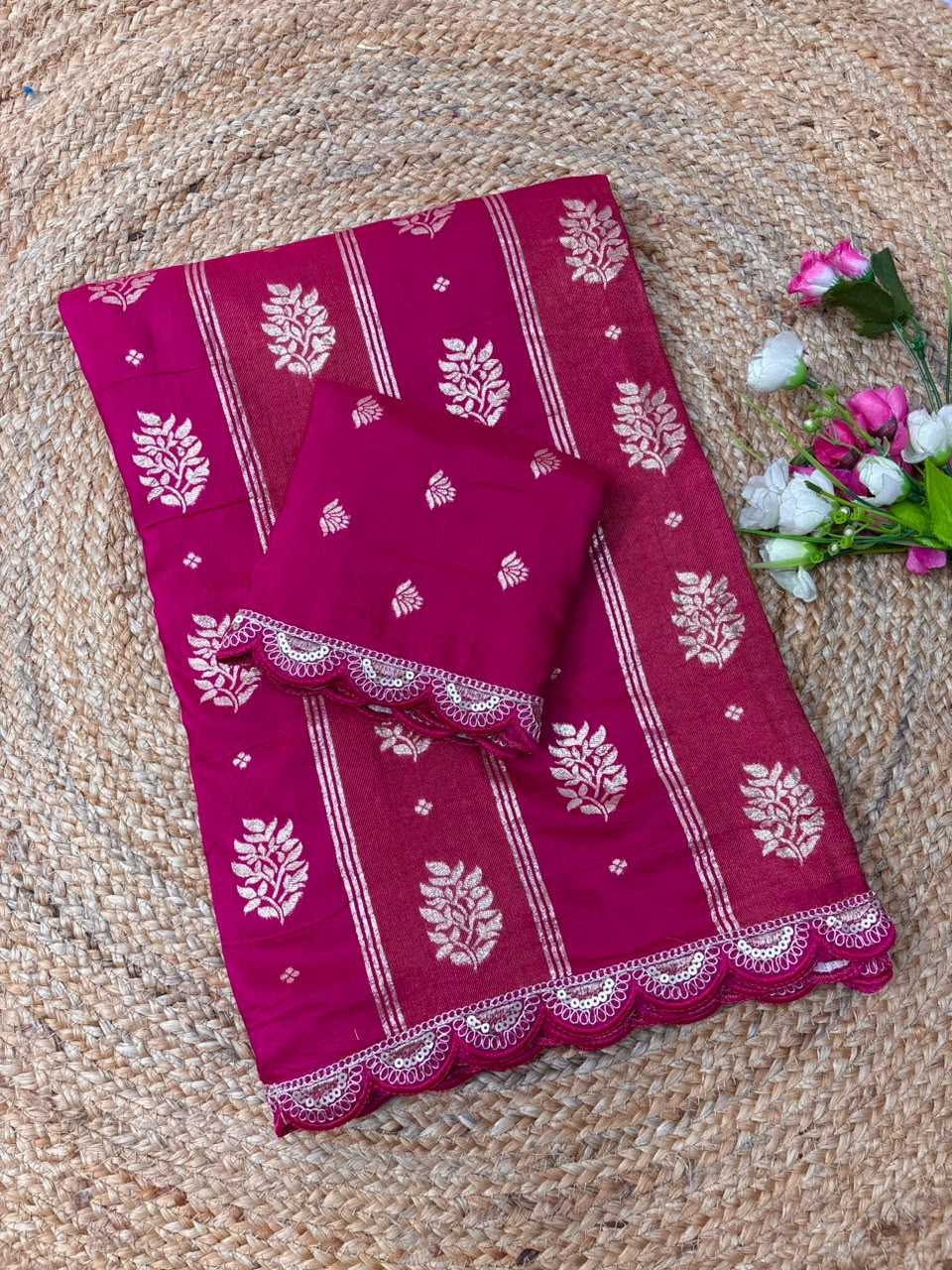 Kajal Russian Silk Soft Saree