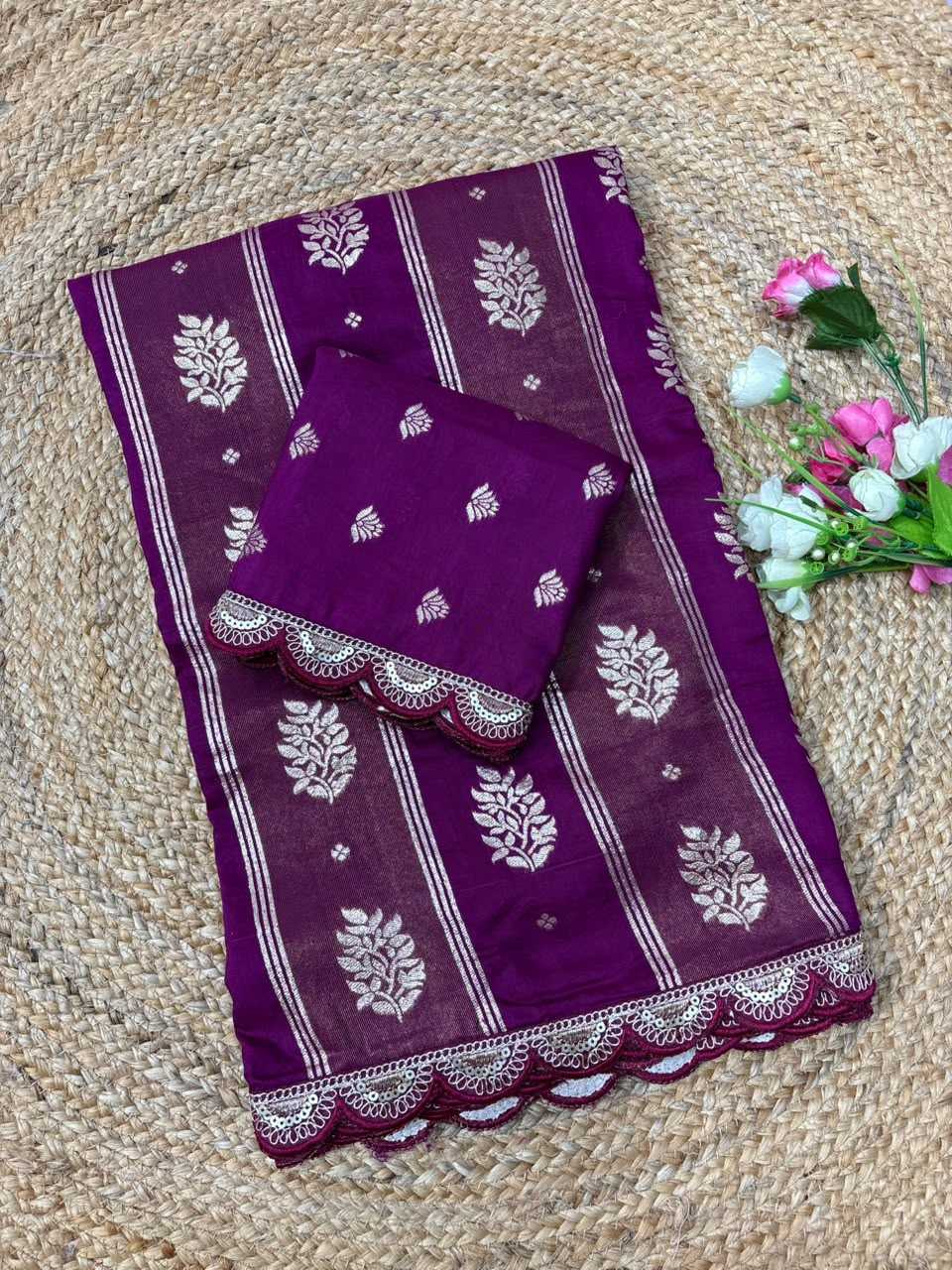 Kajal Russian Silk Soft Saree