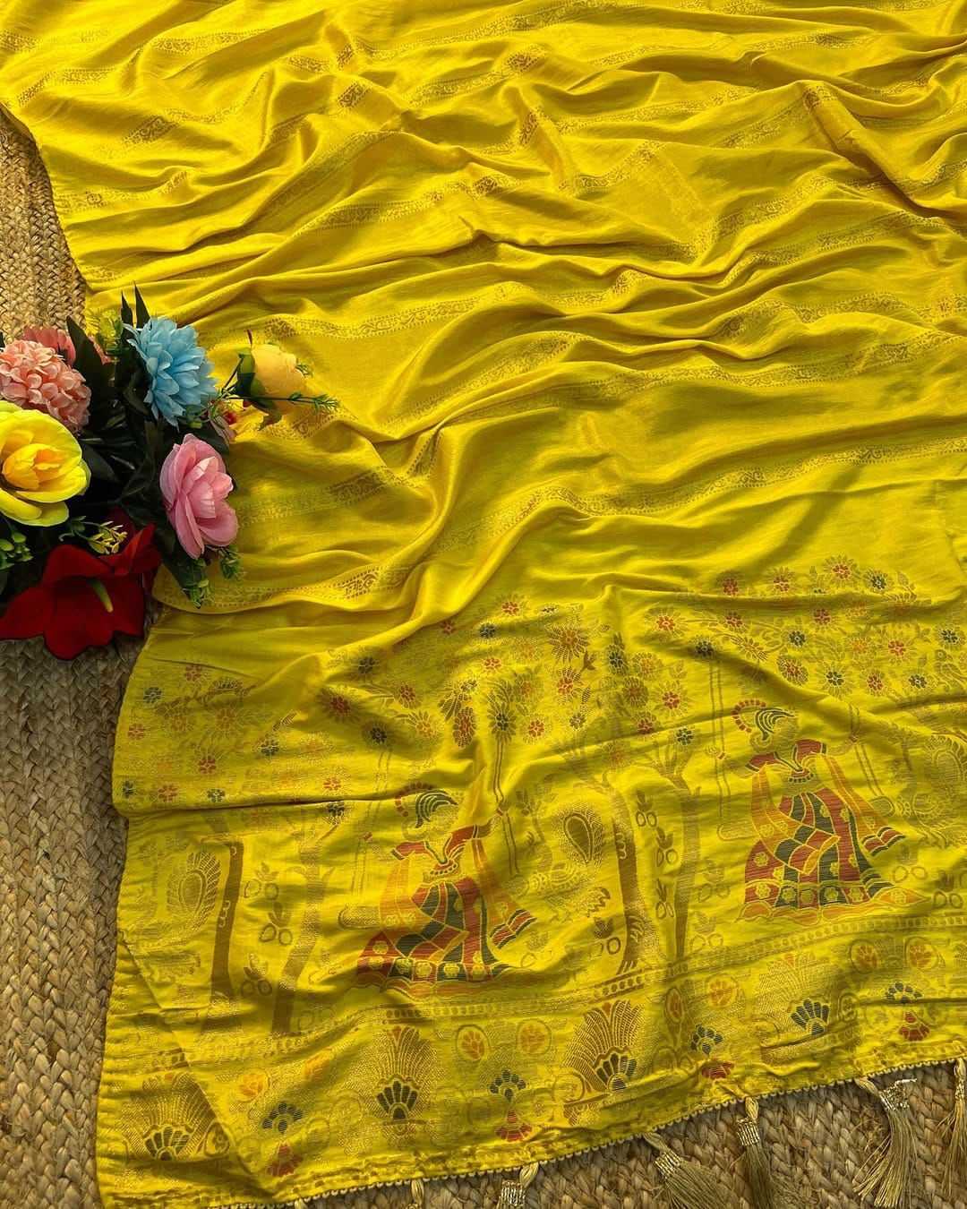 Kalpna Zari Silk Designer Saree