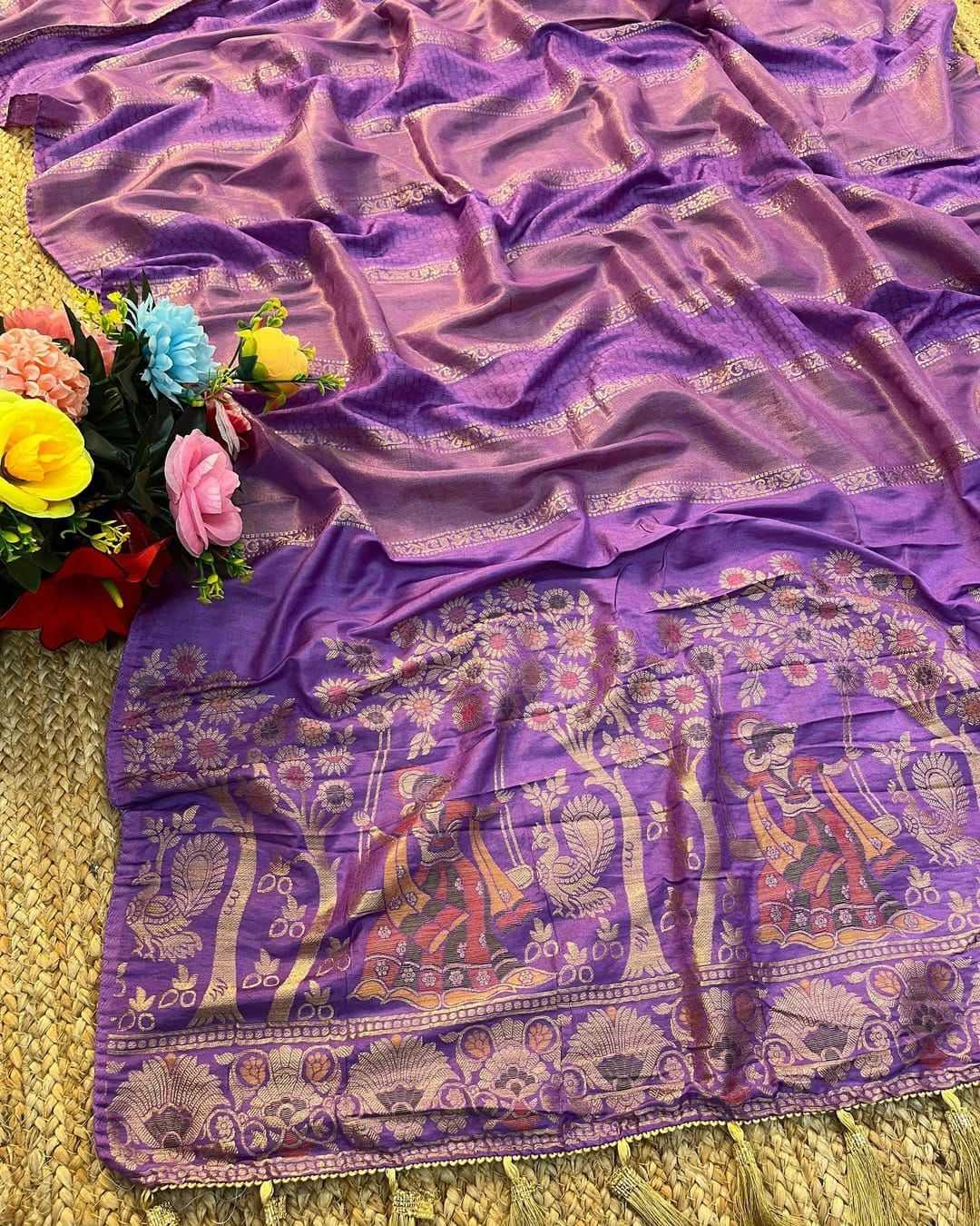 Kalpna Zari Silk Designer Saree