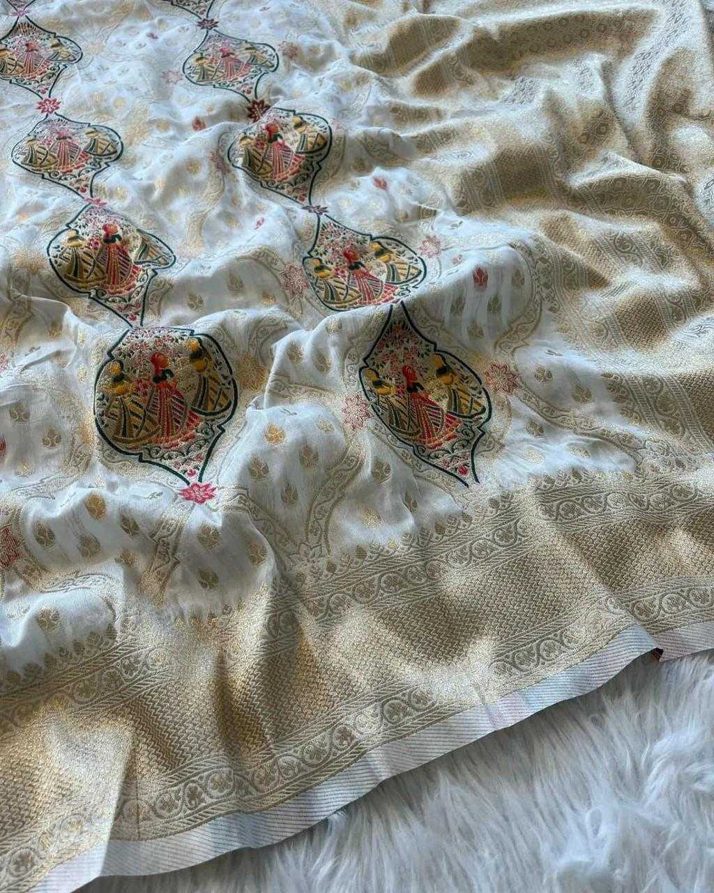 Russian Silk Designer Saree