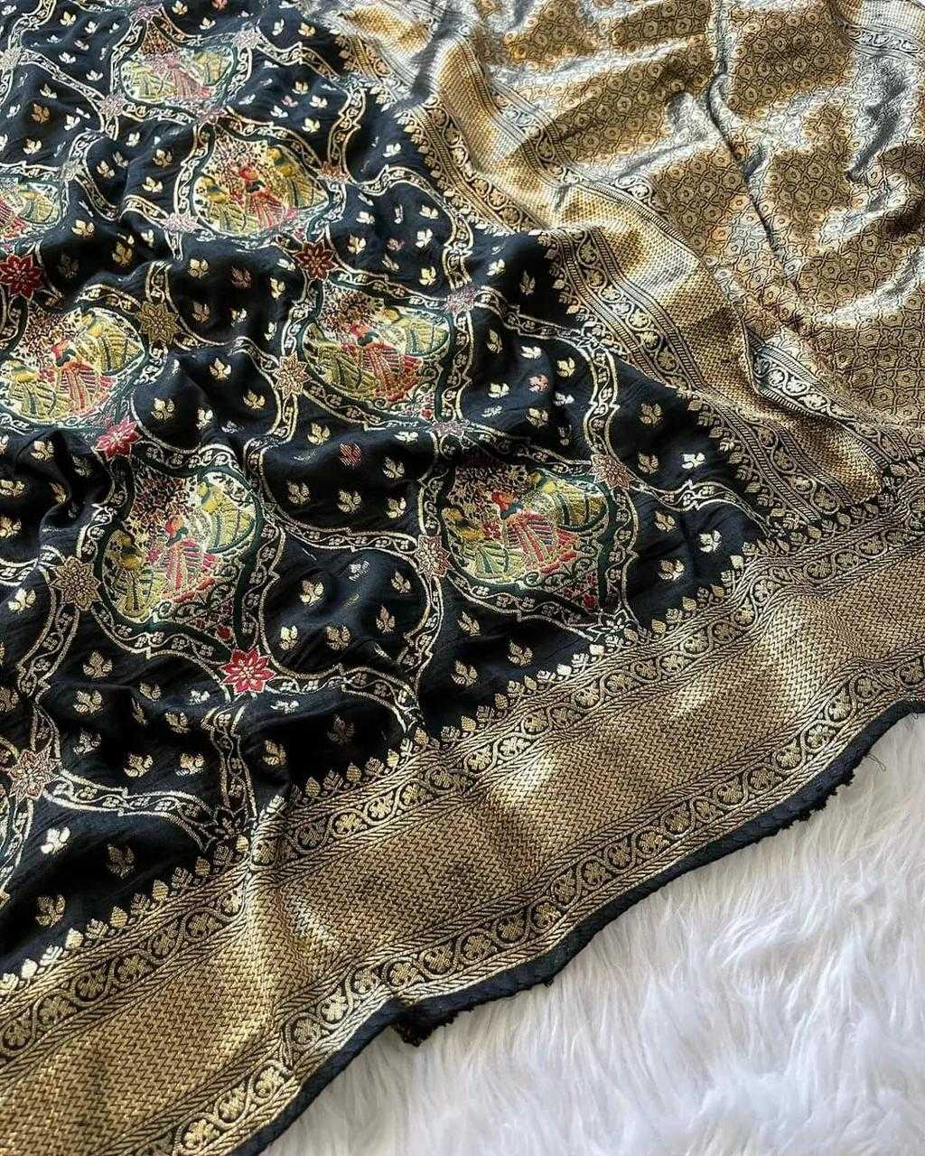 Russian Silk Designer Saree