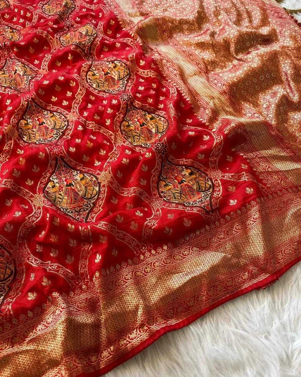 Russian Silk Designer Saree