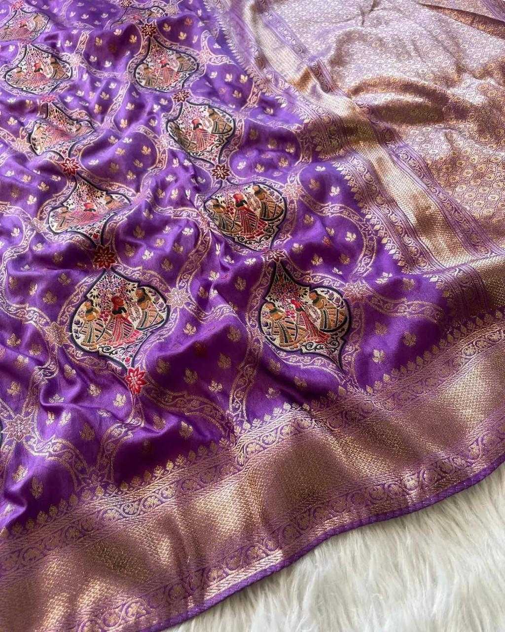 Russian Silk Designer Saree