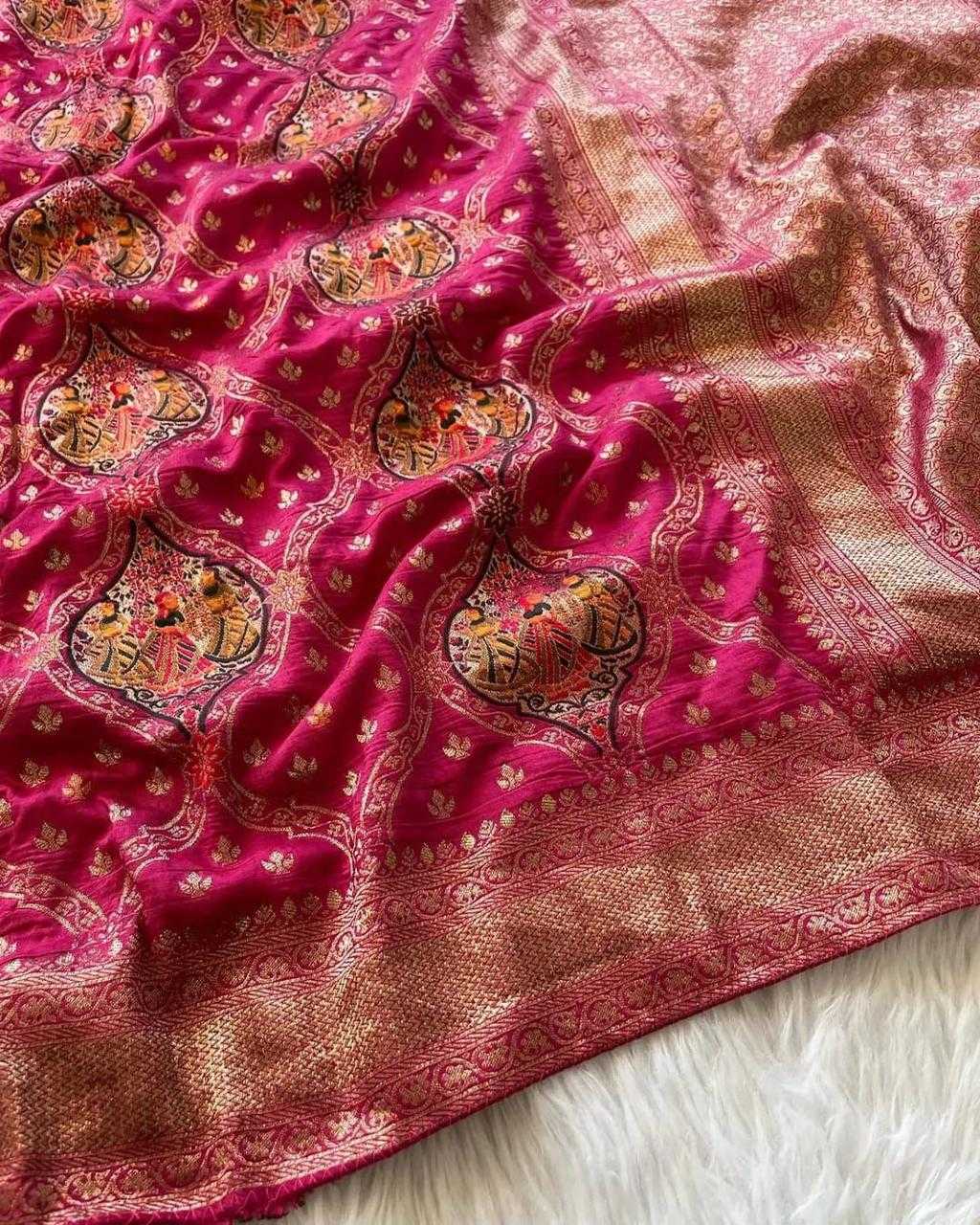 Russian Silk Designer Saree