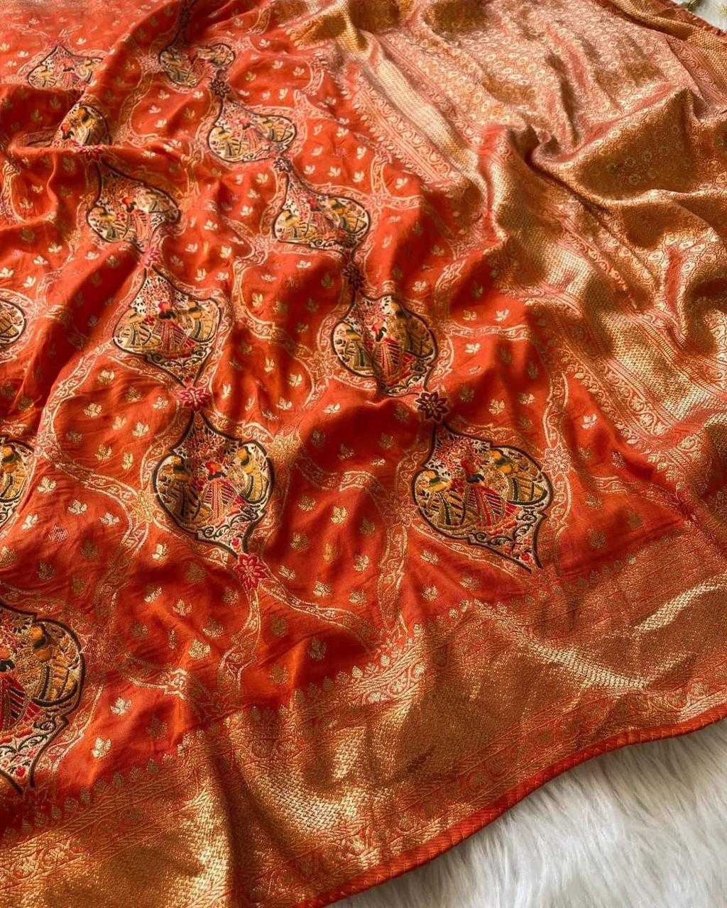 Russian Silk Designer Saree