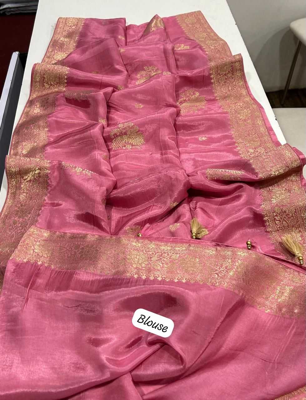 Kiara Russian Silk Soft Saree