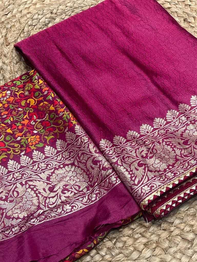 Kripa Russian Silk Soft Saree