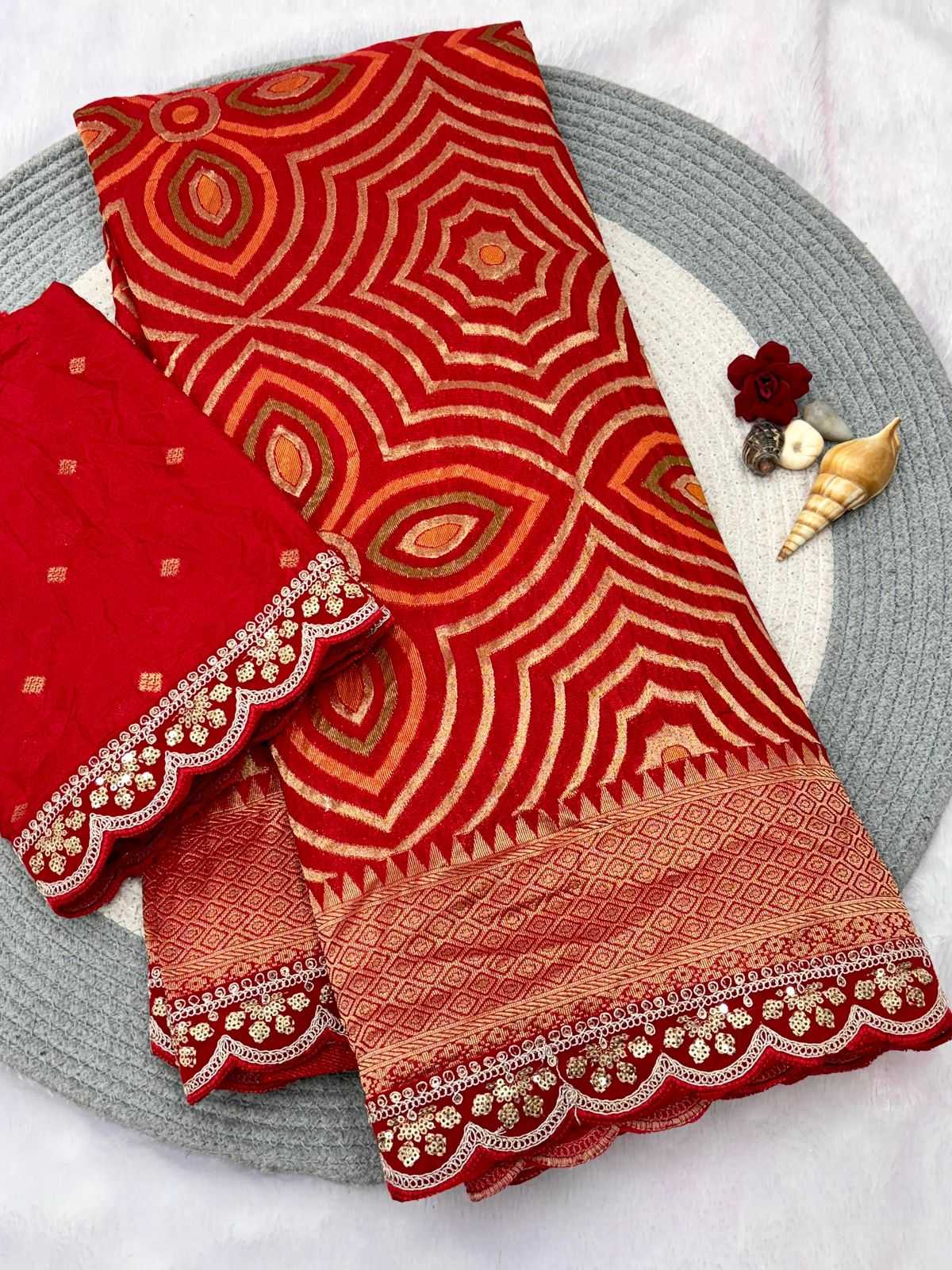 Krisha Crepe Silk Printed Saree