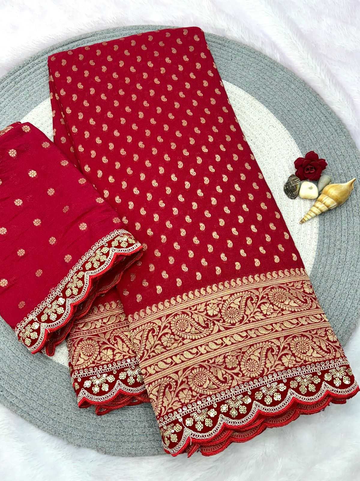 Krisha Crepe Silk Printed Saree