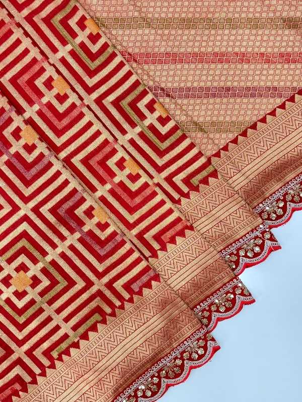 Krisha Crepe Silk Printed Saree