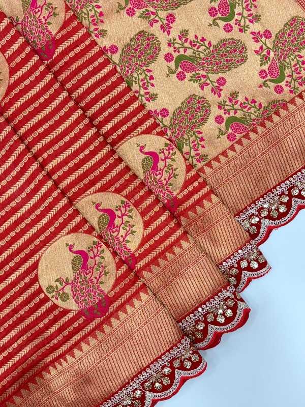 Krisha Crepe Silk Printed Saree