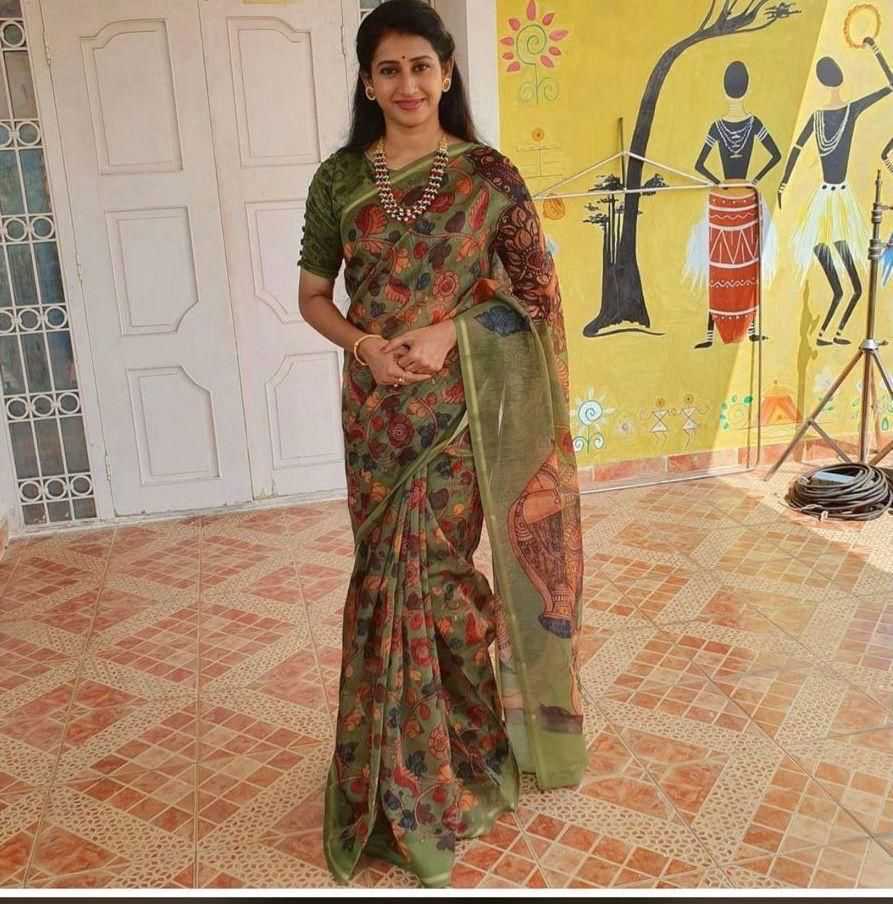 Printed Saree